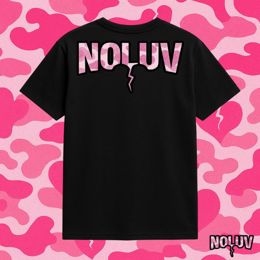 NO LUV DEBUT TEE (PINK CAMO)